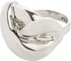 UNFOLD ring silver-plated