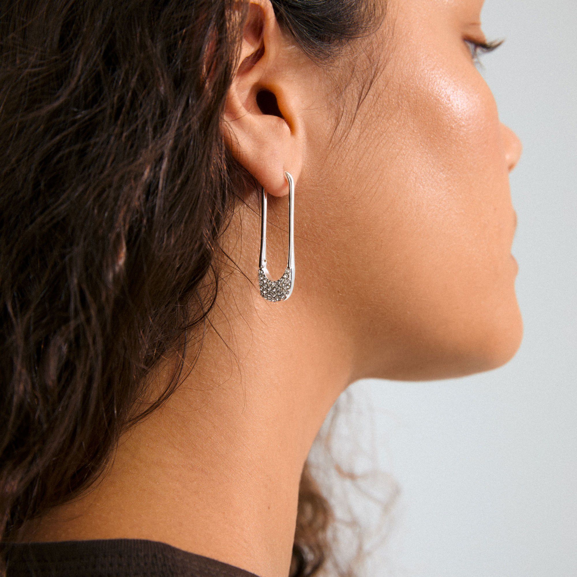 INSTANT hoops silver-plated