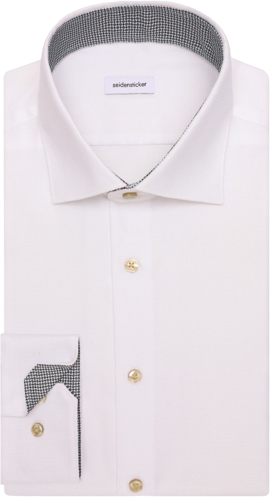 Business shirt Slim 1/1 Kent-Collar Structure