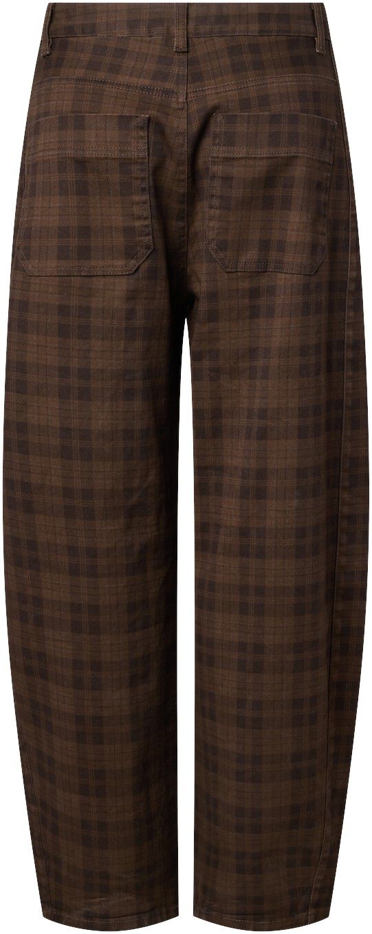 Pcvera Mw Barrel Check Jeans Dnm