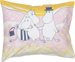 Moomin Arabia 50x60cm pudebetræk Familietid GOTS