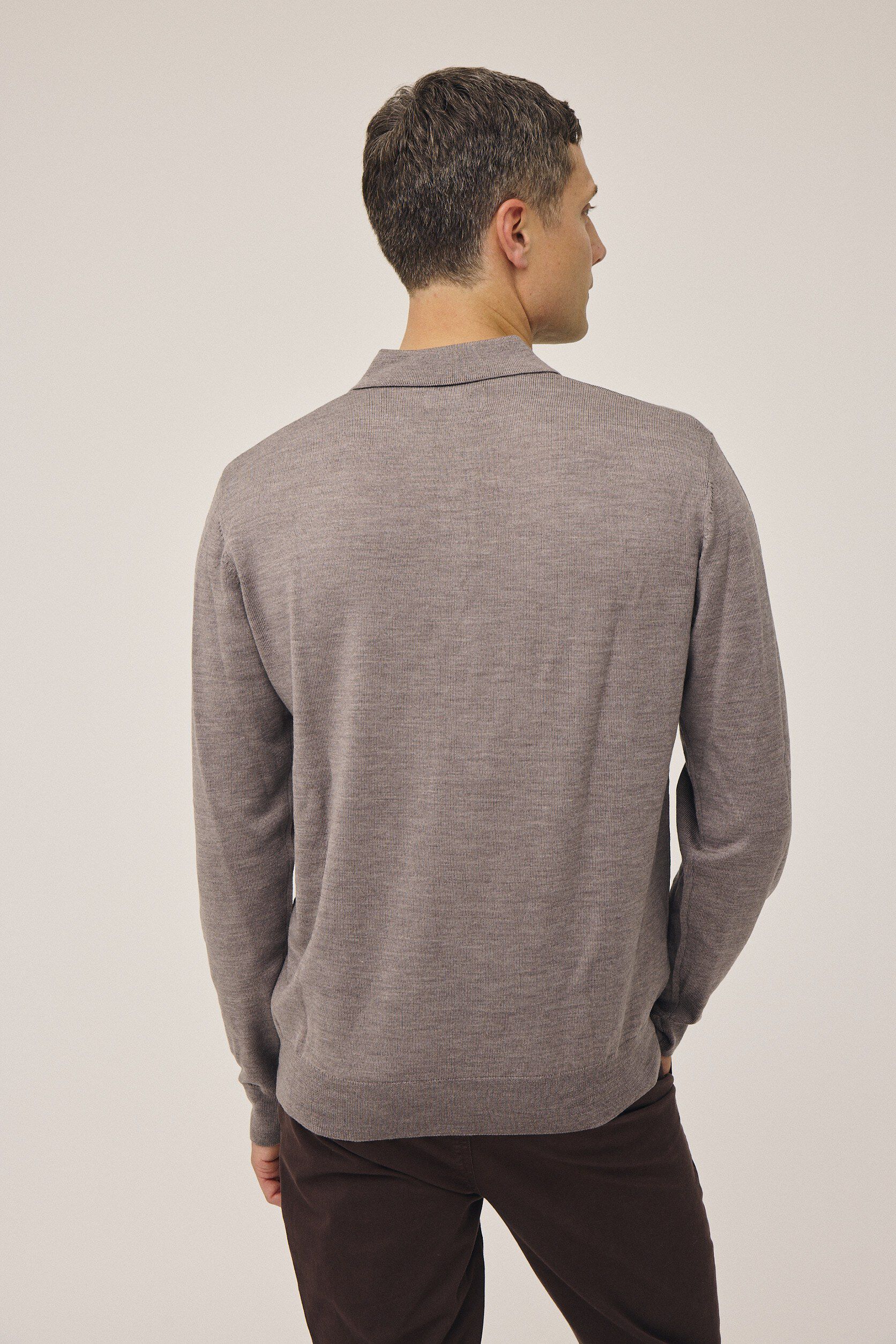 Morgan 6 Polo strik - 100% merinould RWS