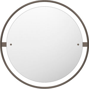 Nimbus Mirror Ø60, Bronzed Brass