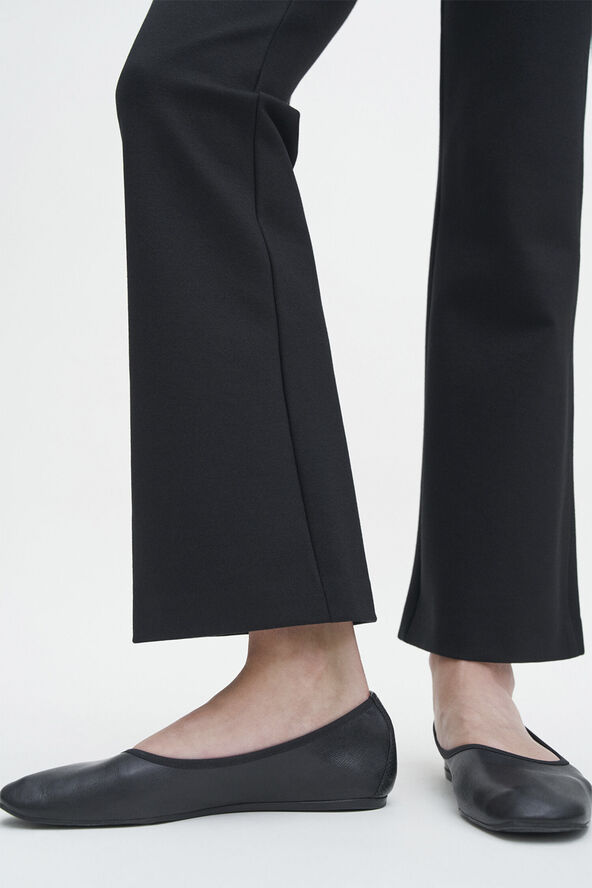Flared Jersey Trousers