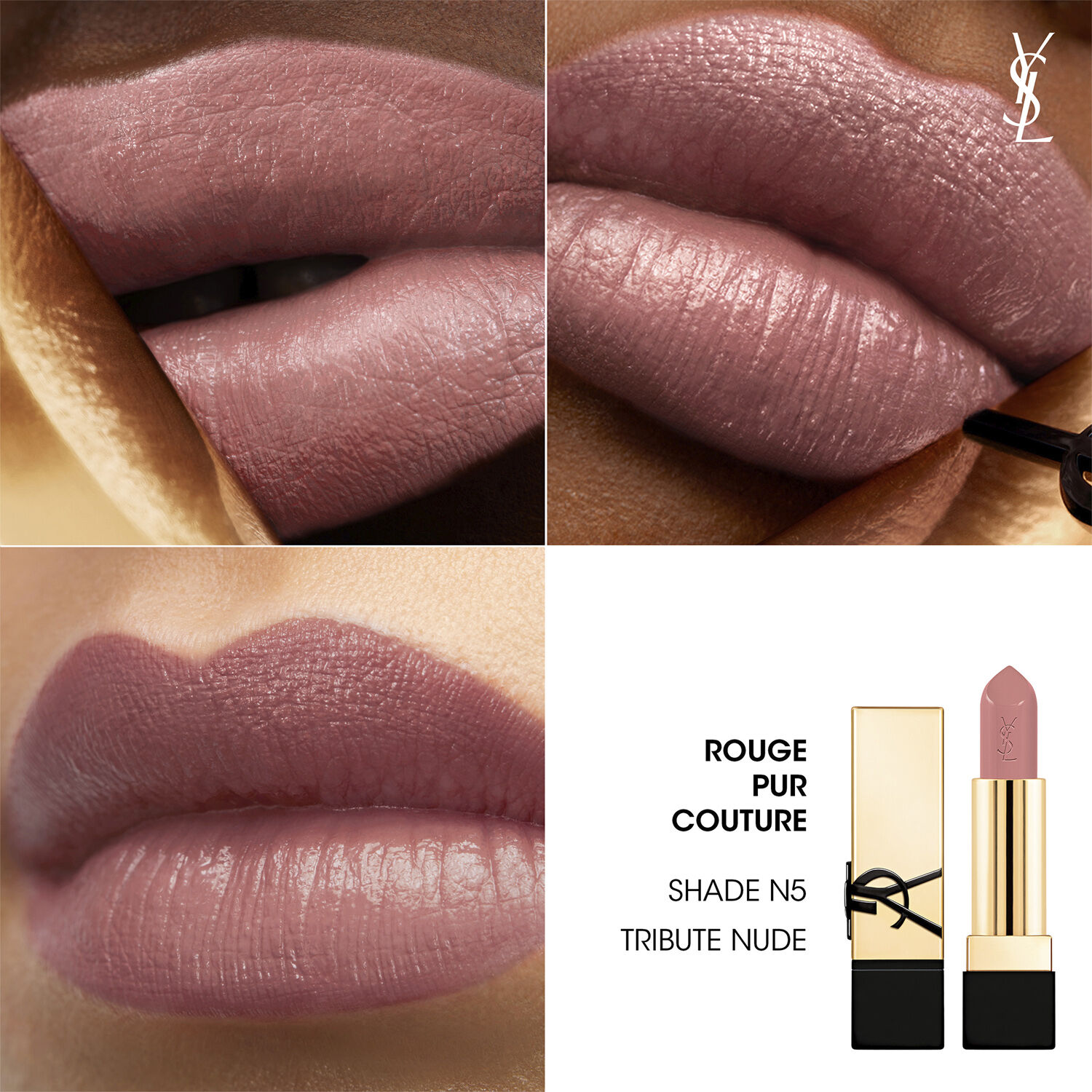 Yves Saint Laurent Rouge Pur Couture Pure Color-In-Care Satin Lipstick