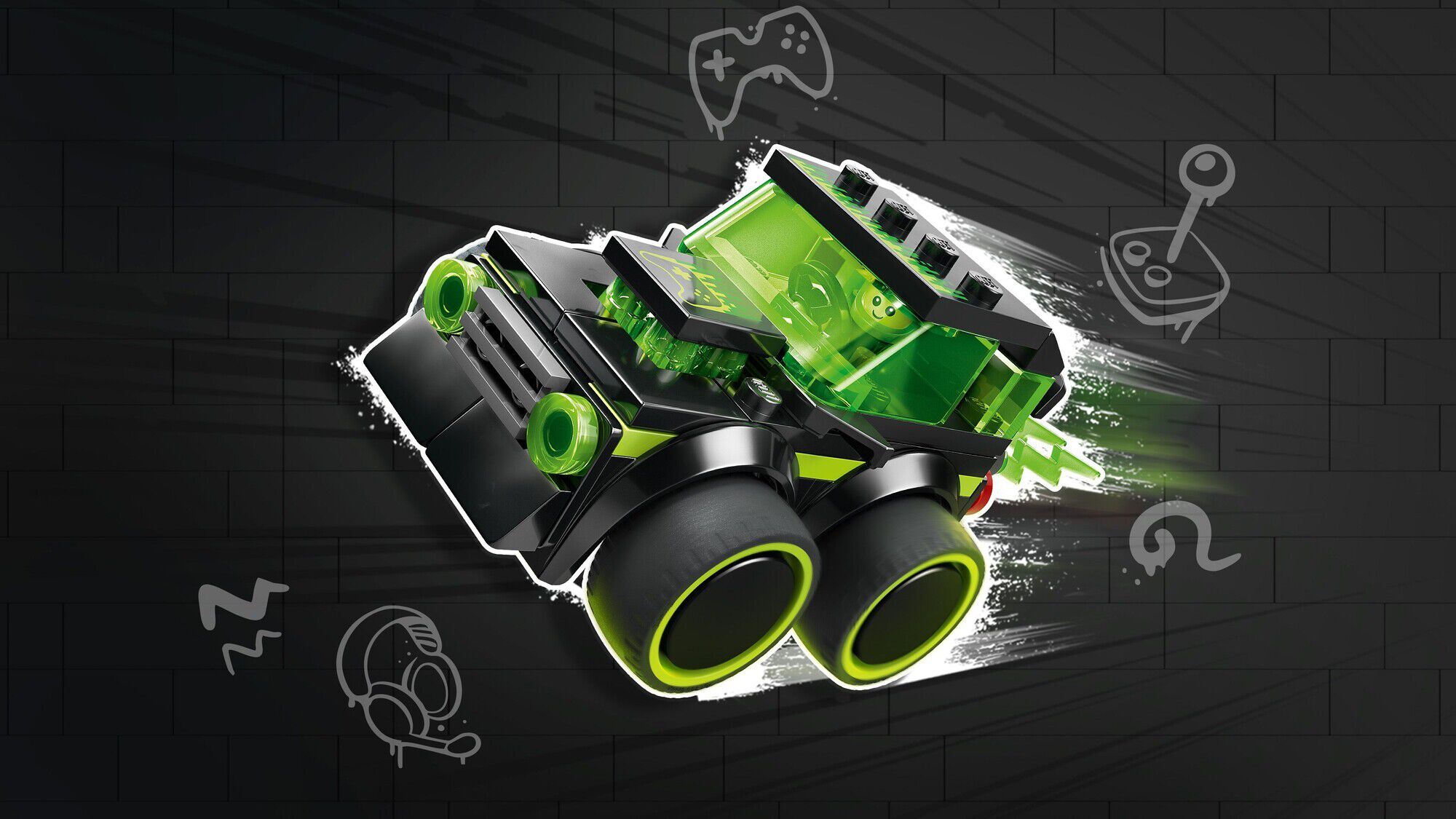 Motorer - Gaming-racerbil 60484
