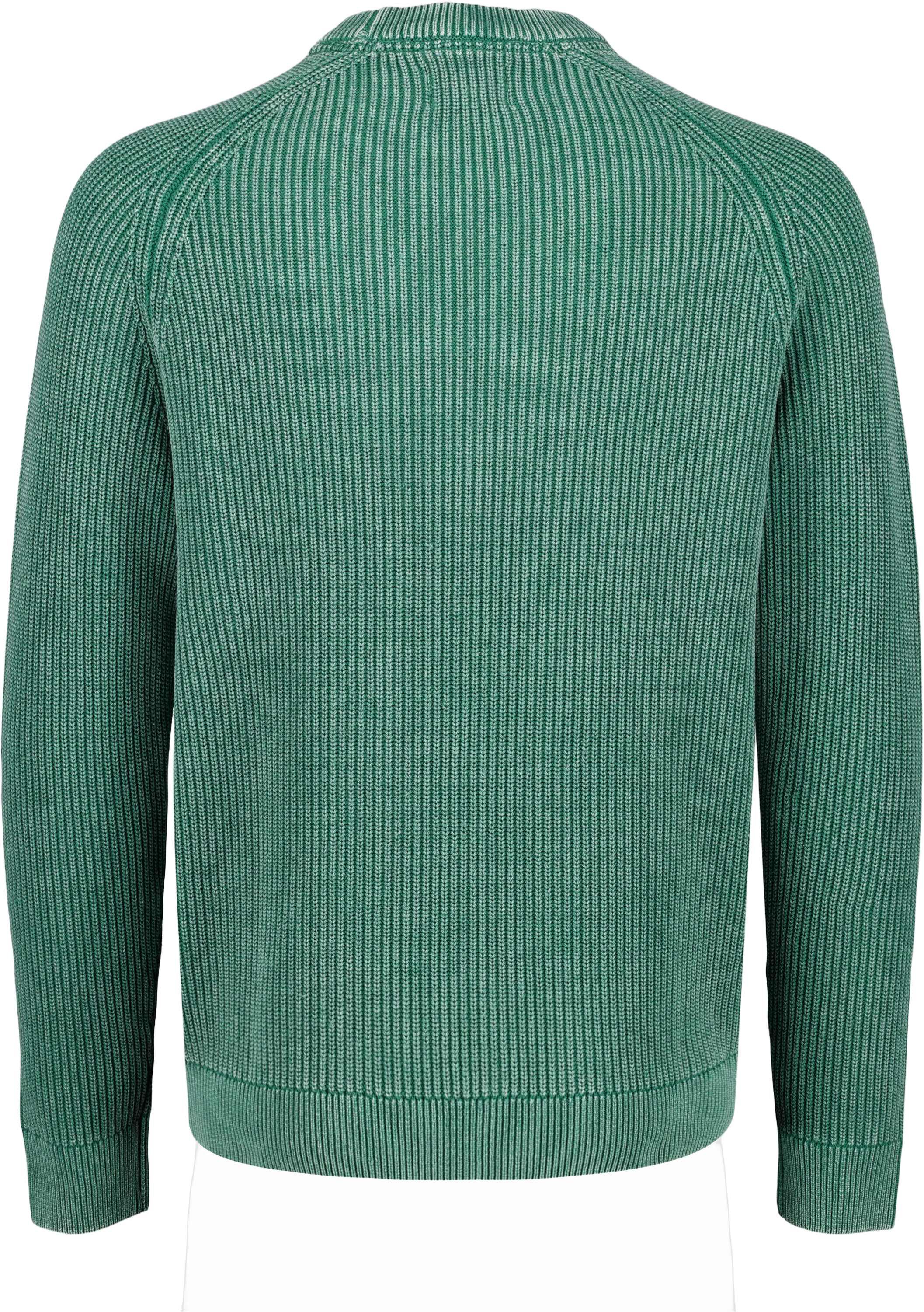 Recycled acid crew neck L/S