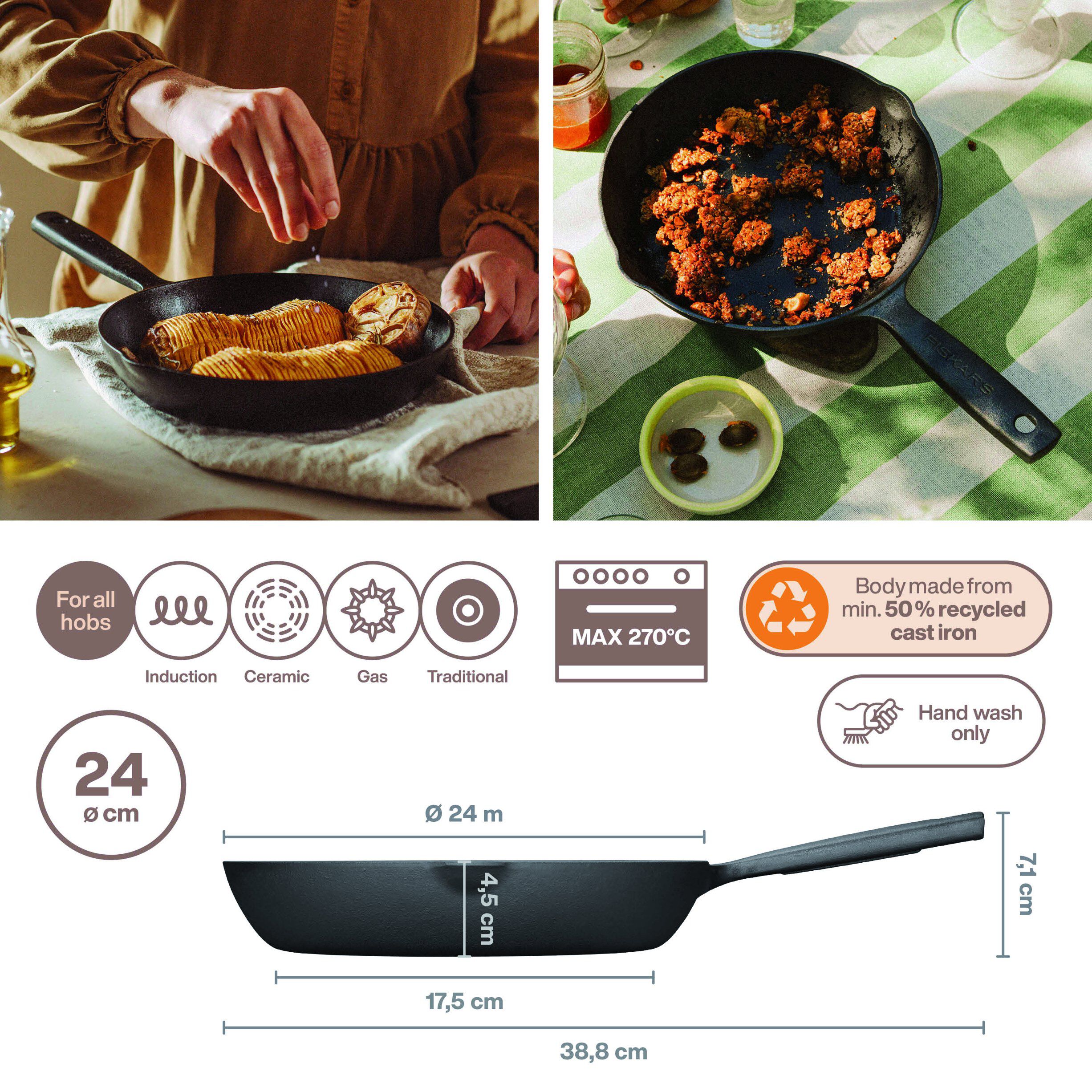 Folken St&oslash;bejernspande 24cm