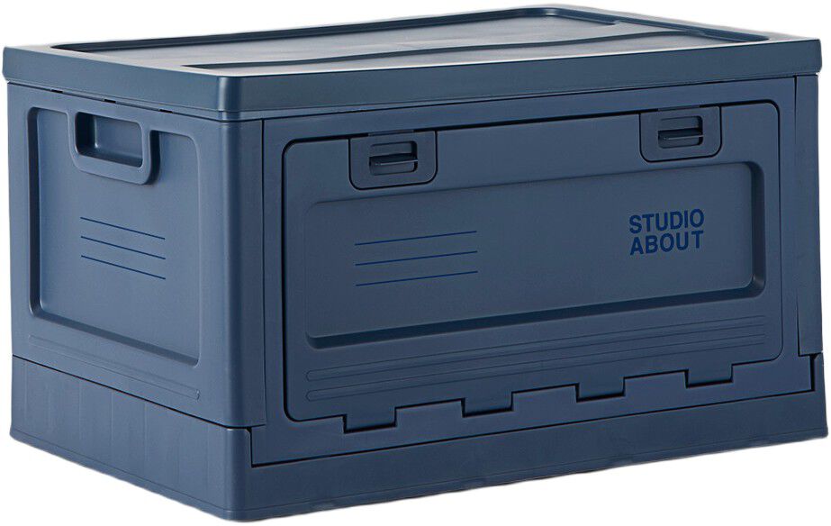 BOX, LARGE, DARK BLUE