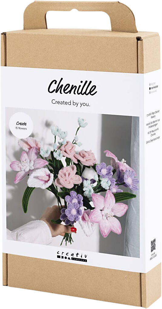 DIY Kit Chenilleblomster, Blomster