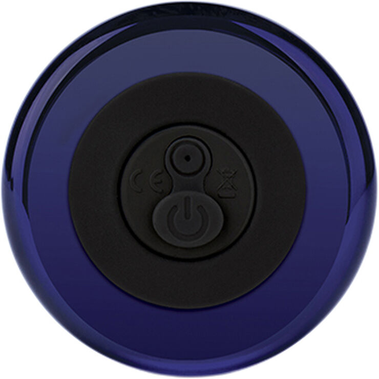 GLAS - RECHARGEABLE REMOTE CONTROLLED VIBRATING DOTTED G-SP