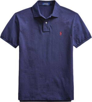Slim Fit Mesh Polo Shirt