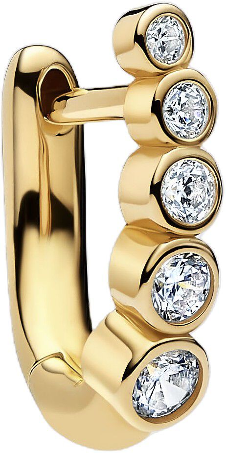 Arc Bold Huggie Gold