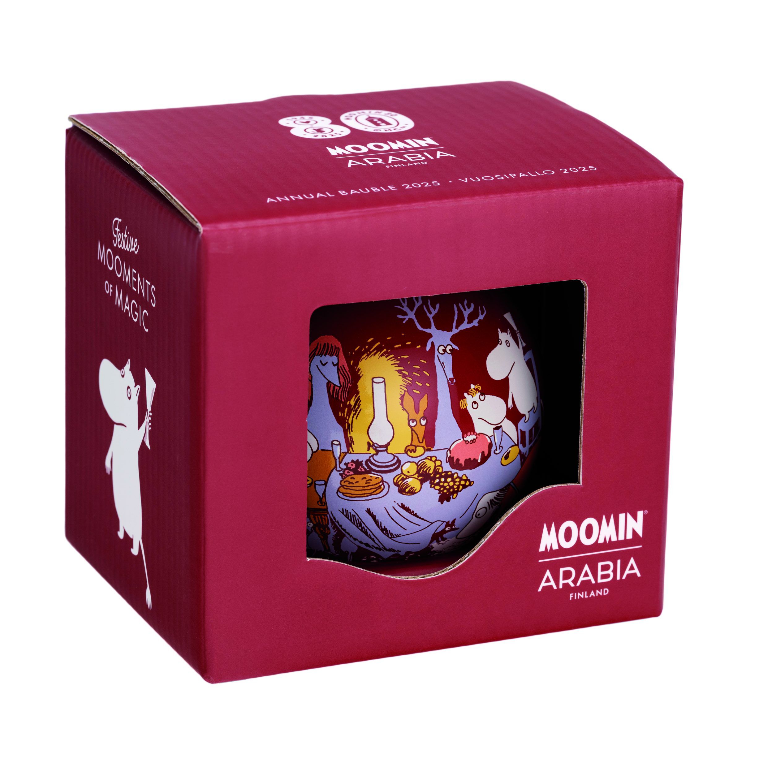 Moomin Arabia julekugle &Aring;r 2025