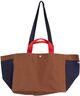 Weekend Bag (Organic)-Small-Brown multi
