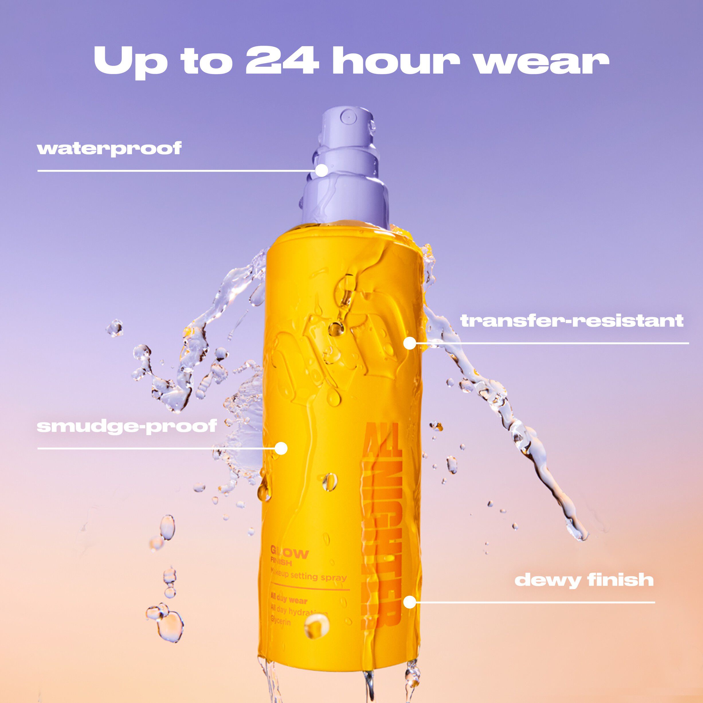 All Nighter Makeup Setting Spray Glow Finish