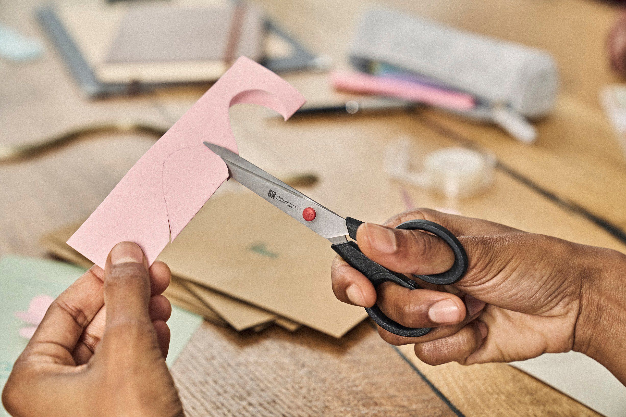 TWIN L Husholdningssaks 14 cm, Rustfrit st&aring;l