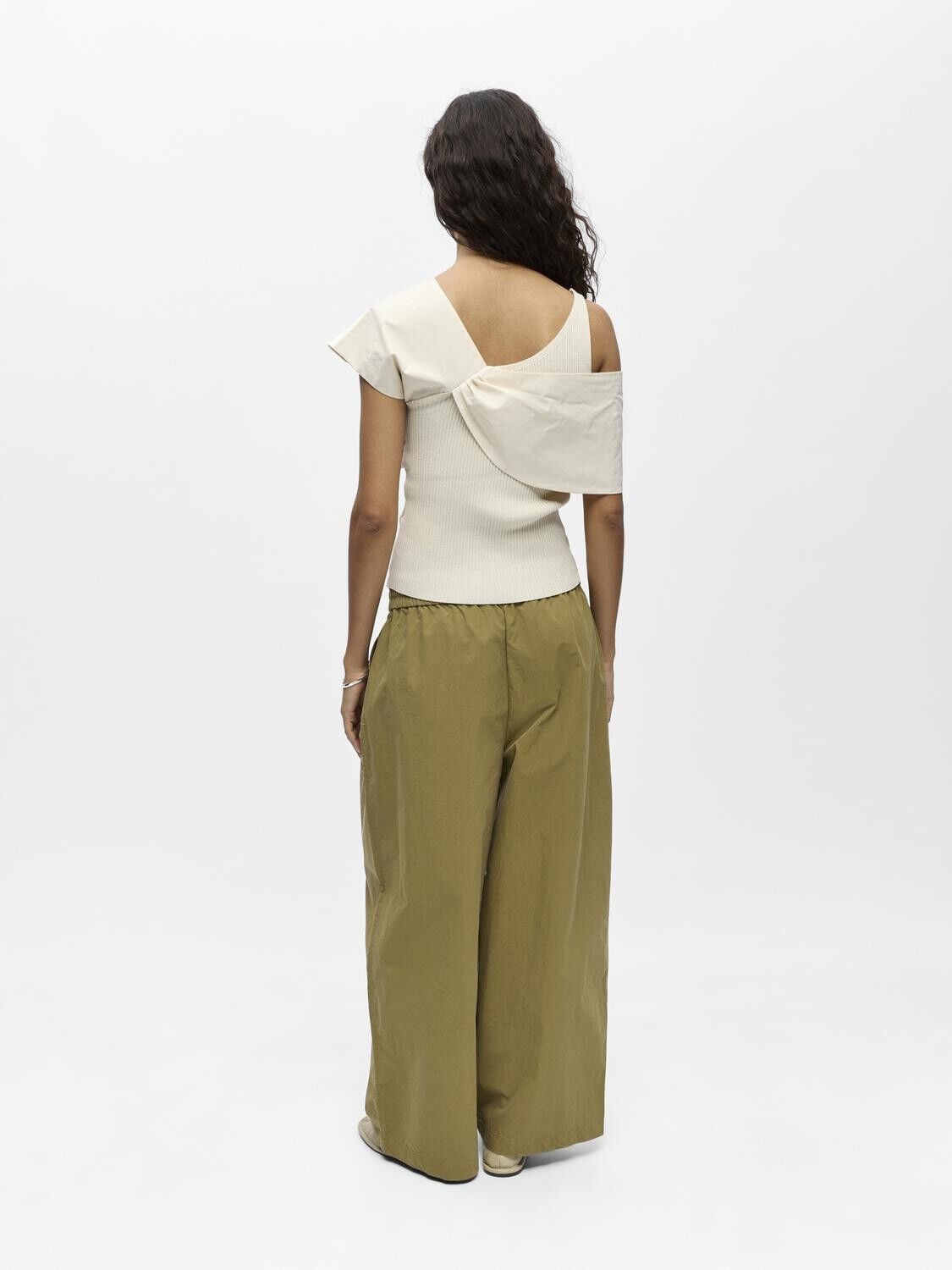OBJBETZY S/S RE KNIT TOP 145