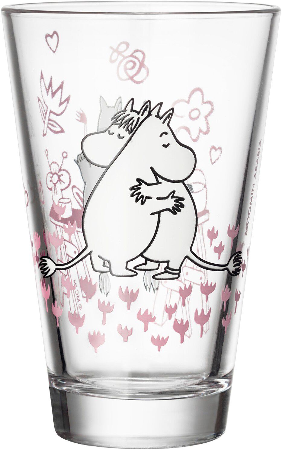 Moomin tumbler Love 30cl 2pc