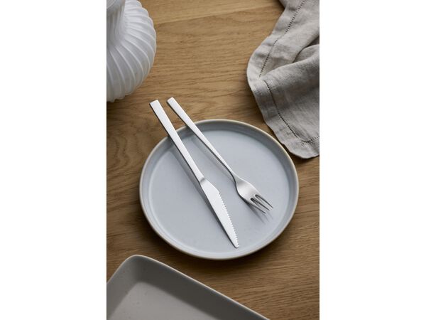 Biffbestikk/grillbestikk Fuga 12 deler Matt/blankt stål