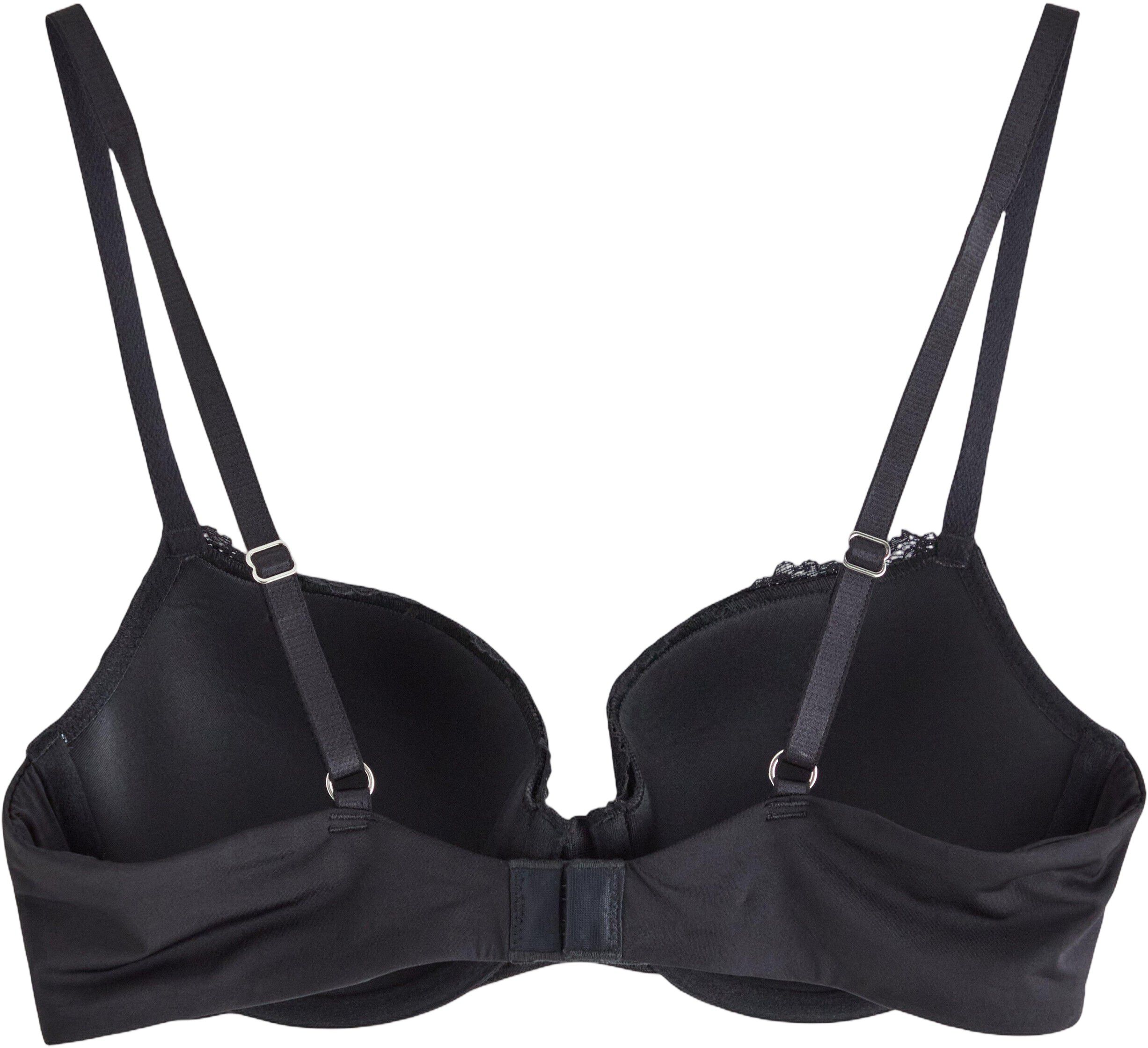 En behagelig balconette-bh med fine