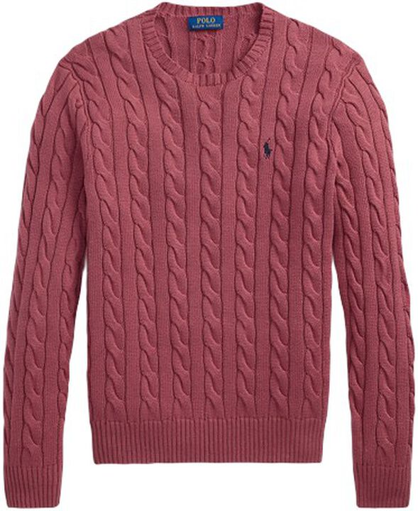 Cable-Knit Cotton Sweater