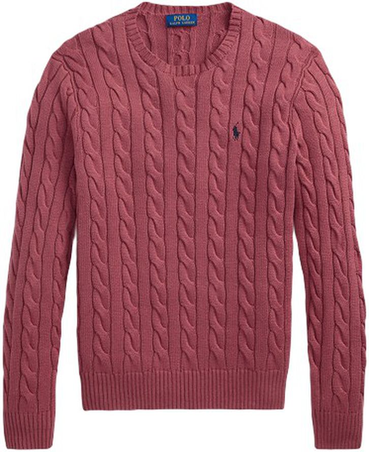 Cable-Knit Cotton Sweater