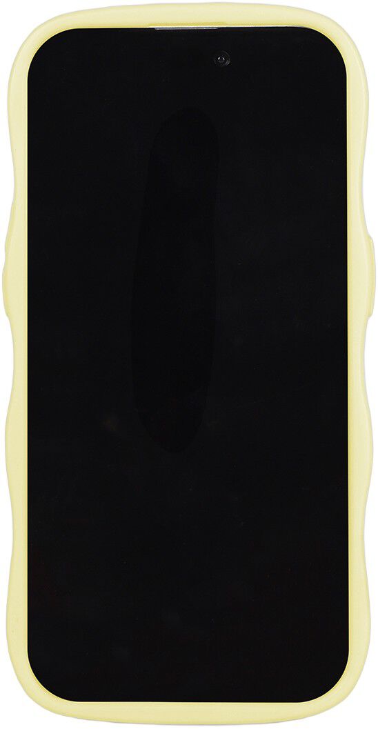 Wavy Case iPhone 12/12 Pro Lemonade/Transparent