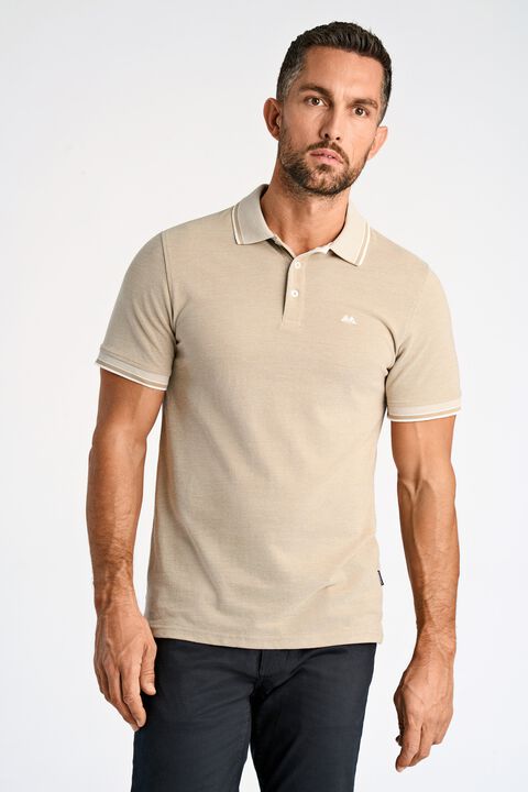 Organic cotton polo S/S