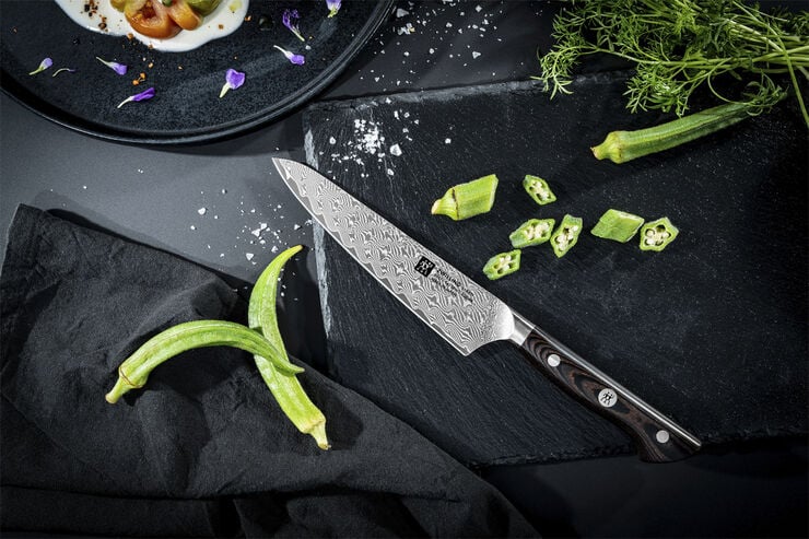 Tanrei Kompakt kokkekniv 140 Glatslebet