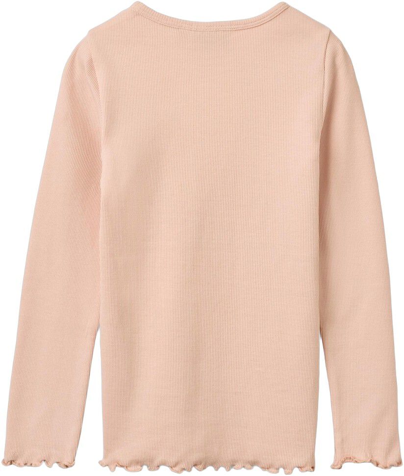 Lang&aelig;rmet Rib T-shirt Ida