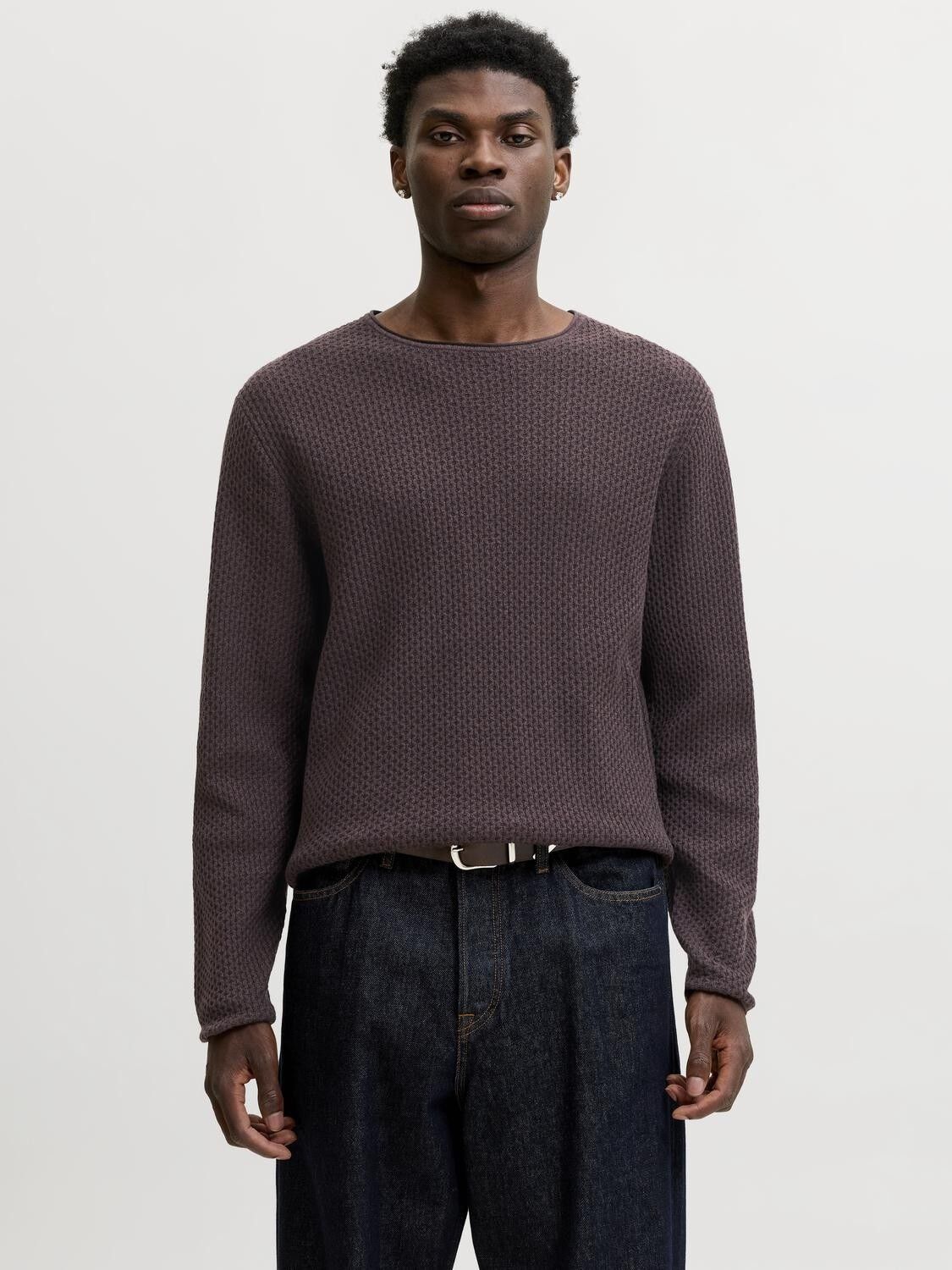 Jprblumason Knit Crew Neck Sn