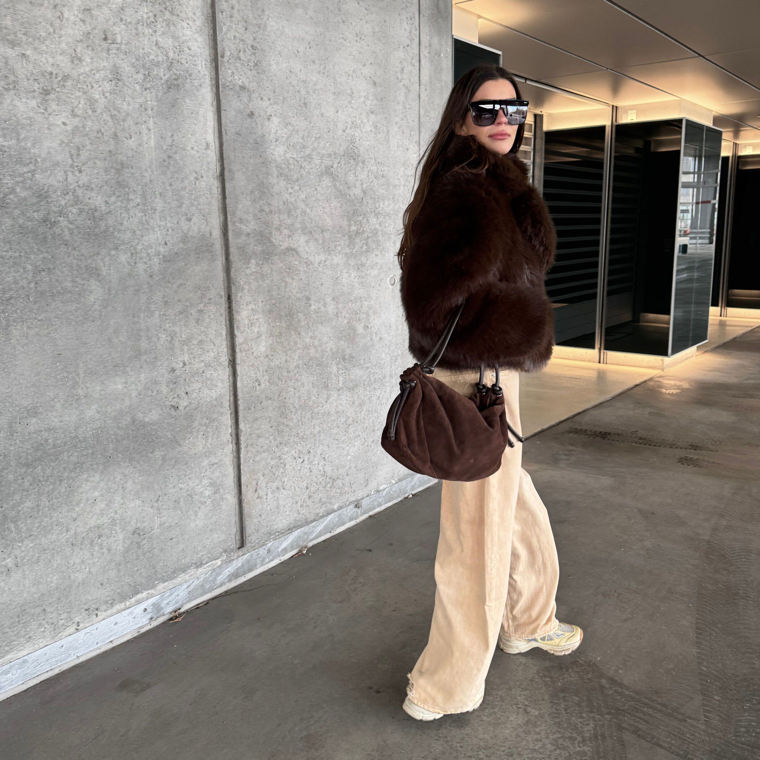 ReignMBG Bag, Suede