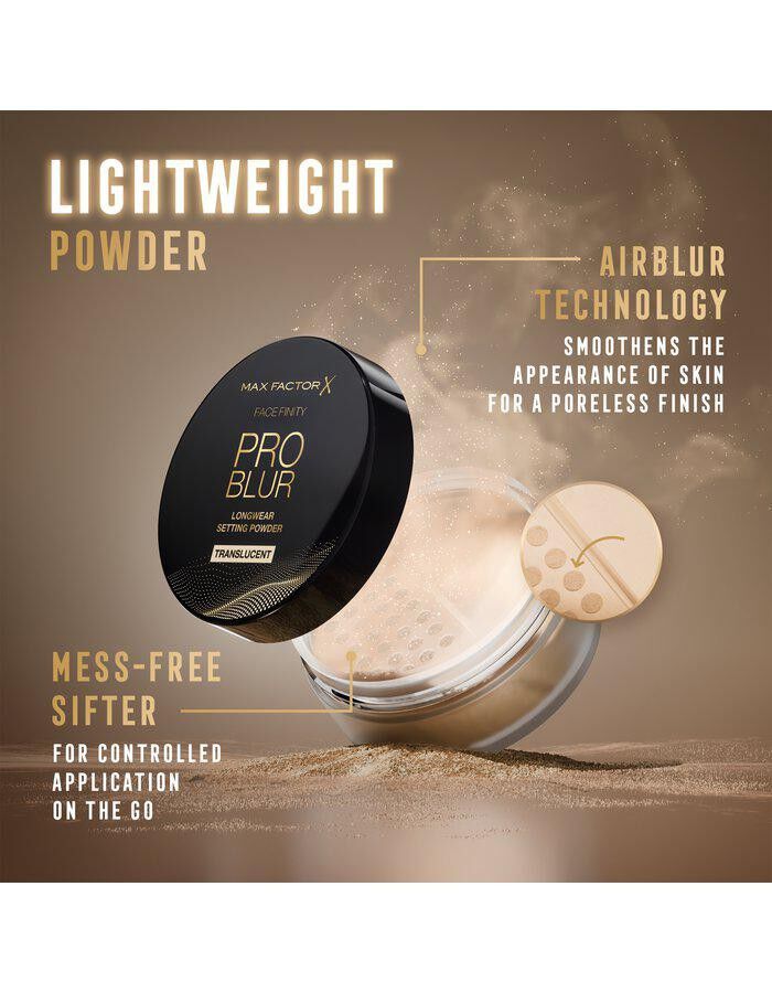 Max Factor Facefinity Pro Blur Loose 2 Powder Honey Hue 11 g