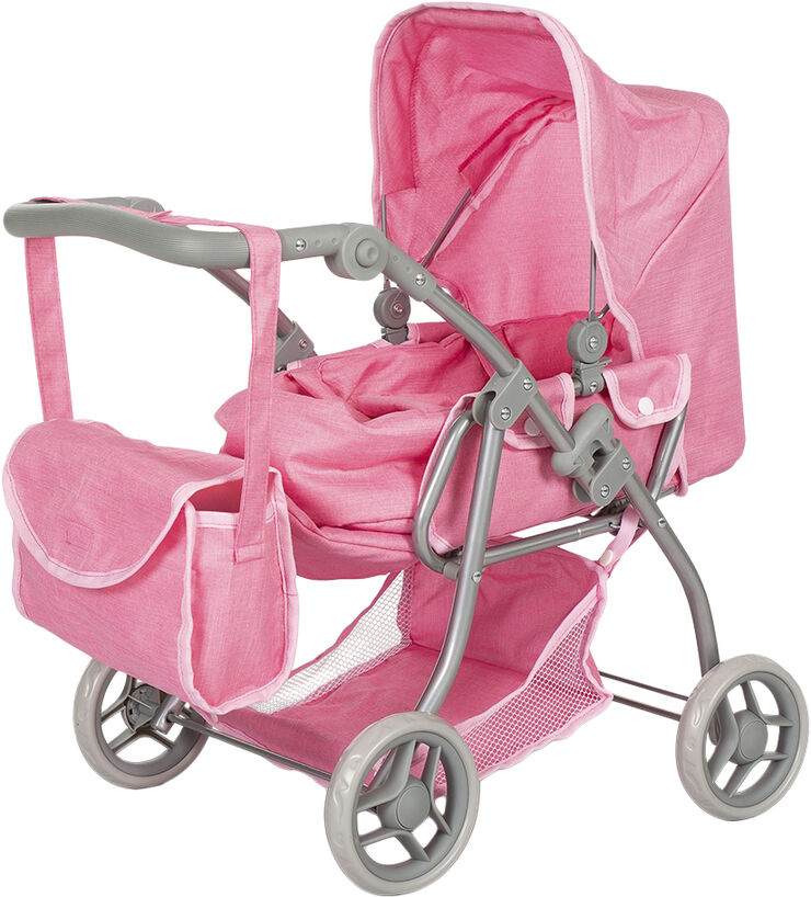 DUKKEVOGN MED LIFT. PINK