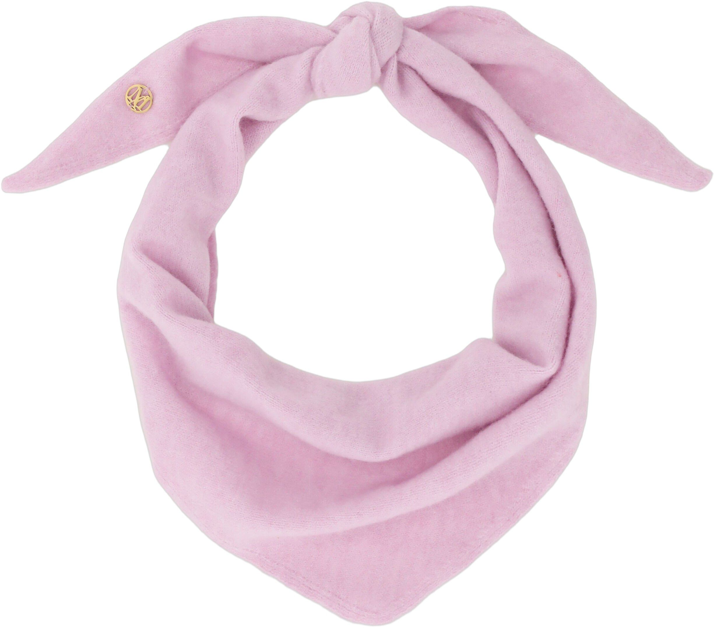 Scarf triangle pink 120x30