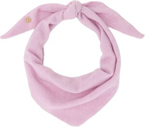 Scarf triangle pink 120x30