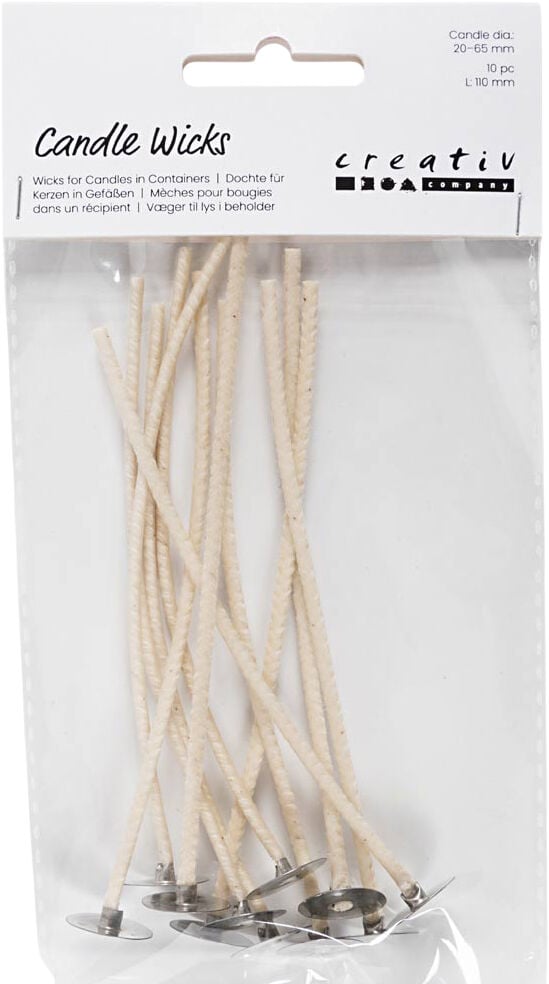 V&aelig;ger til lys i beholder, 10stk.