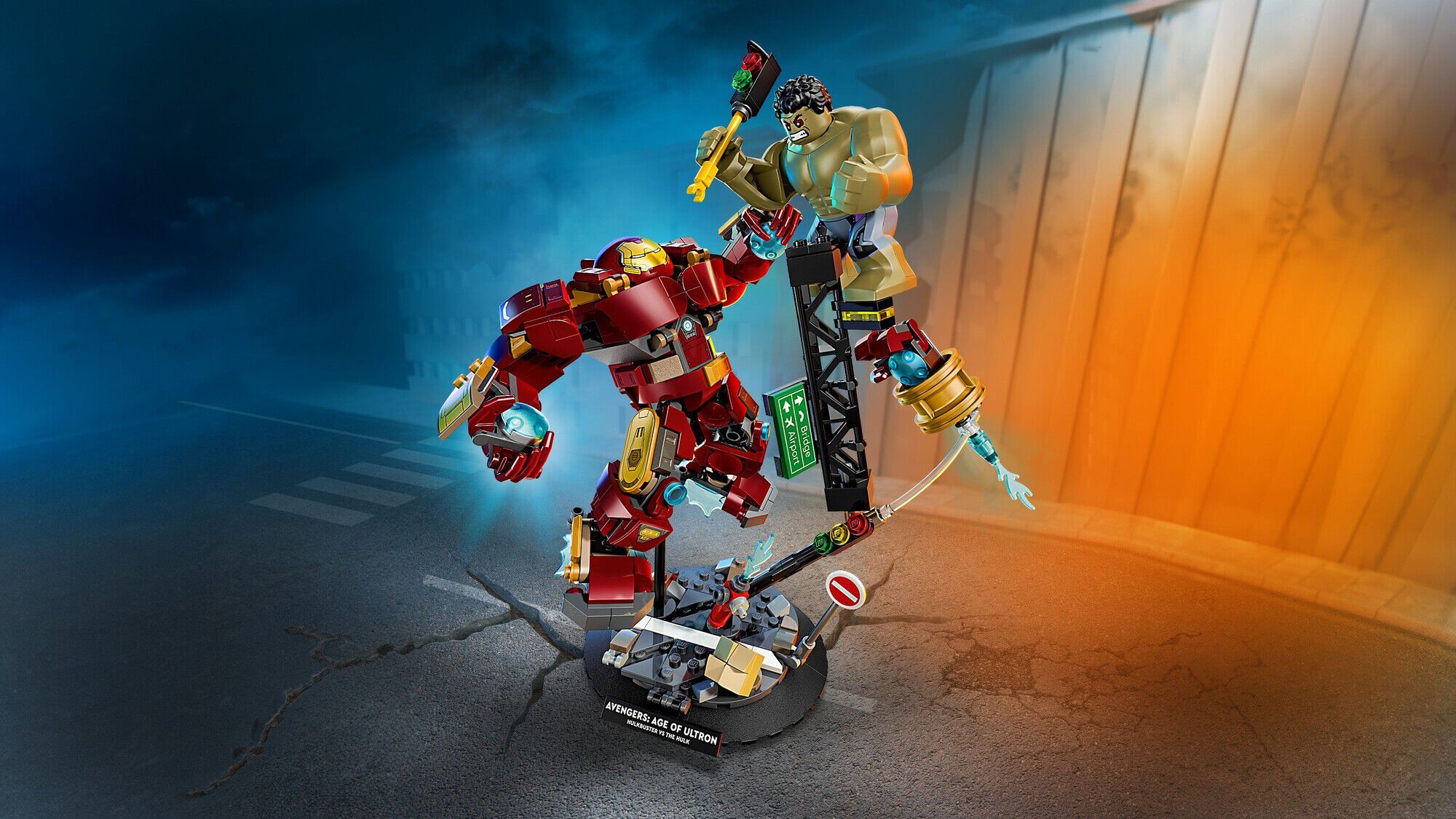 Episk kamp - Hulkbuster mod Hulk 76343