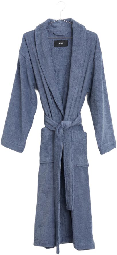 Mono Bathrobe-S/M-Steel blue