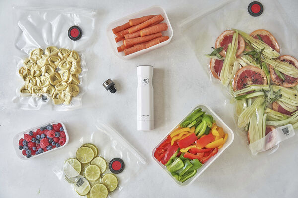 Fresh & Save Vakuum startersæt, plastik 7 dele