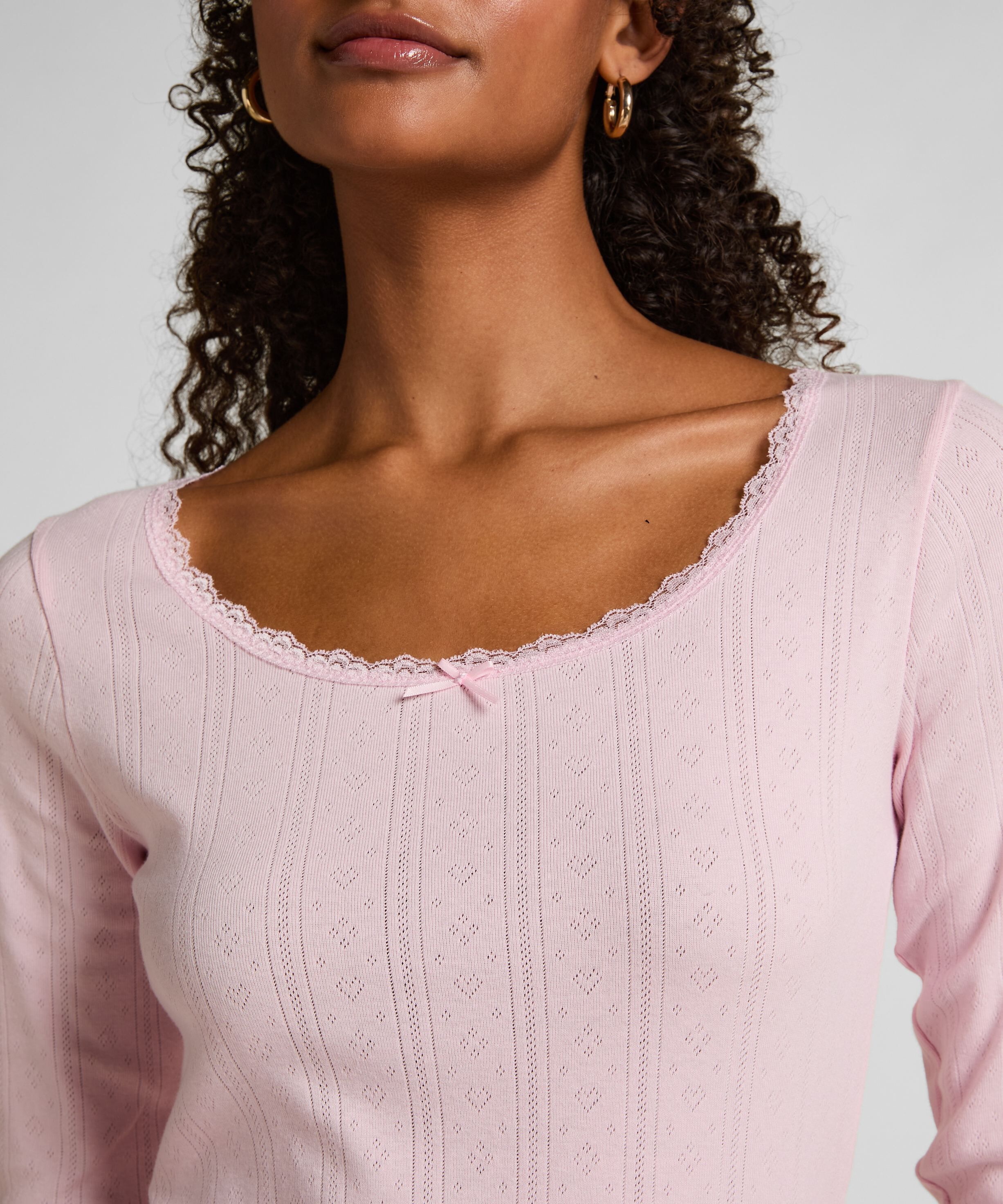 Pyjama top Pointelle