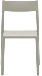 May Chair, Outdoor, Steel, Light Grey