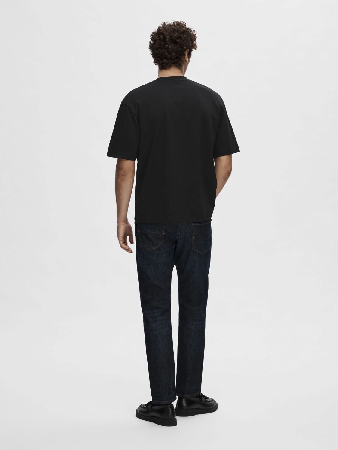 SLHLOOSEOSCAR SS O-NECK TEE NOOS
