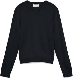 AWCARA LS O-NECK WOOL PULLOVER NOOS