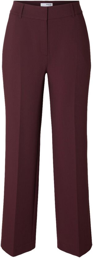 SLFRITA MW WIDE PANT MEL NOOS