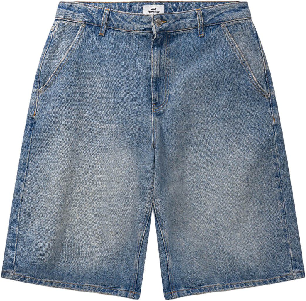 Straight Denim Shorts
