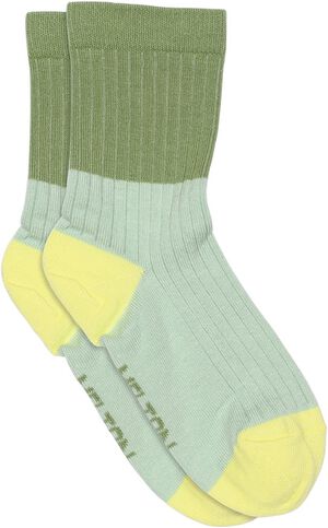 Block colour socks