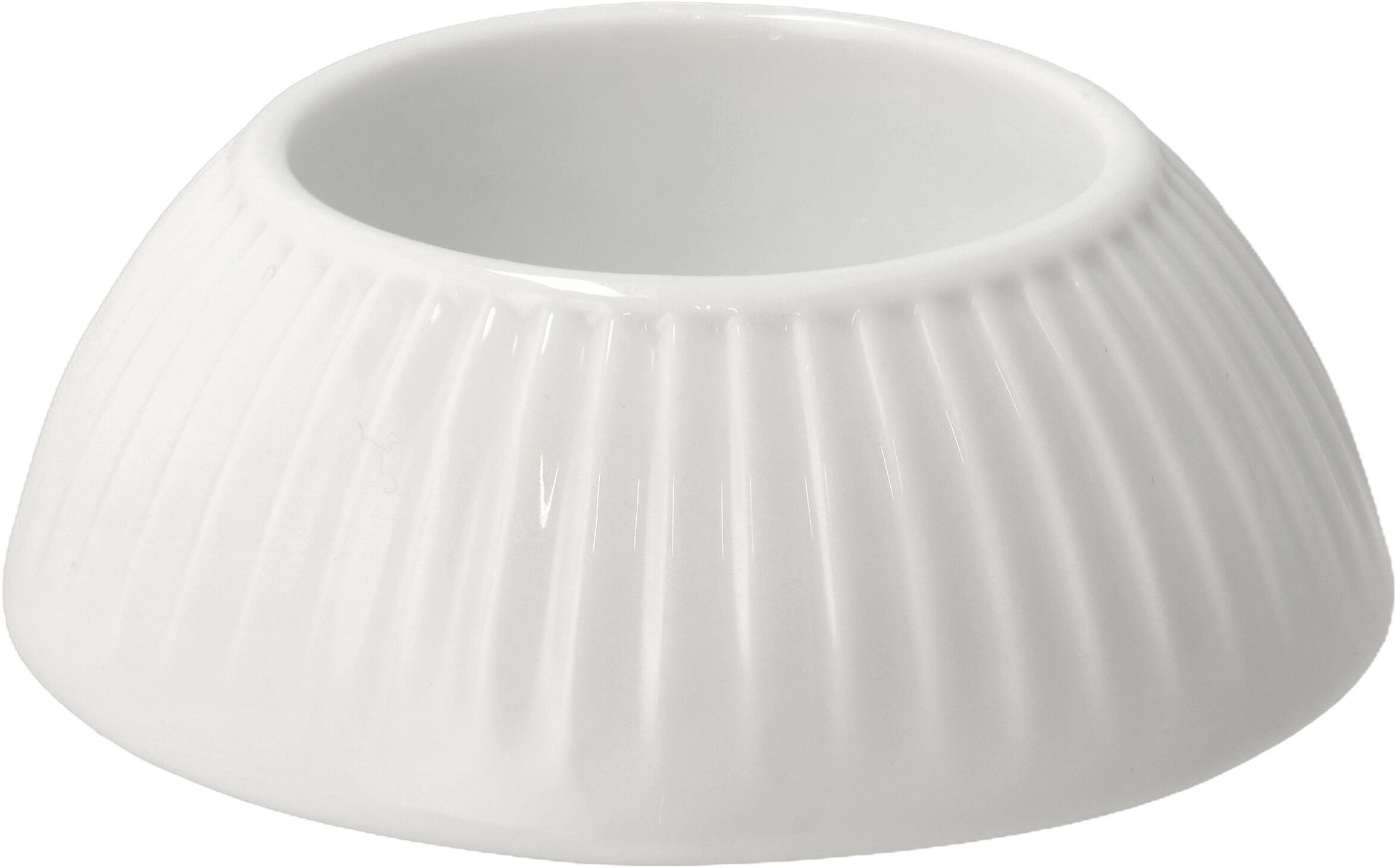 Kalenderstake Vinter 10 x 3,5 cm Hvit Porselen