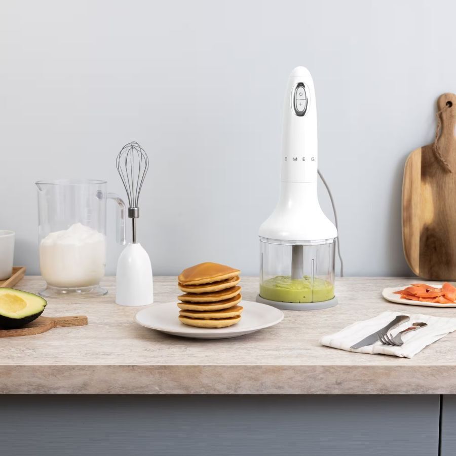 Smeg HBF03CREU stavblender hvid